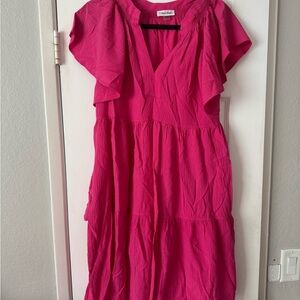 EUC Calvin Klein Pink Dress